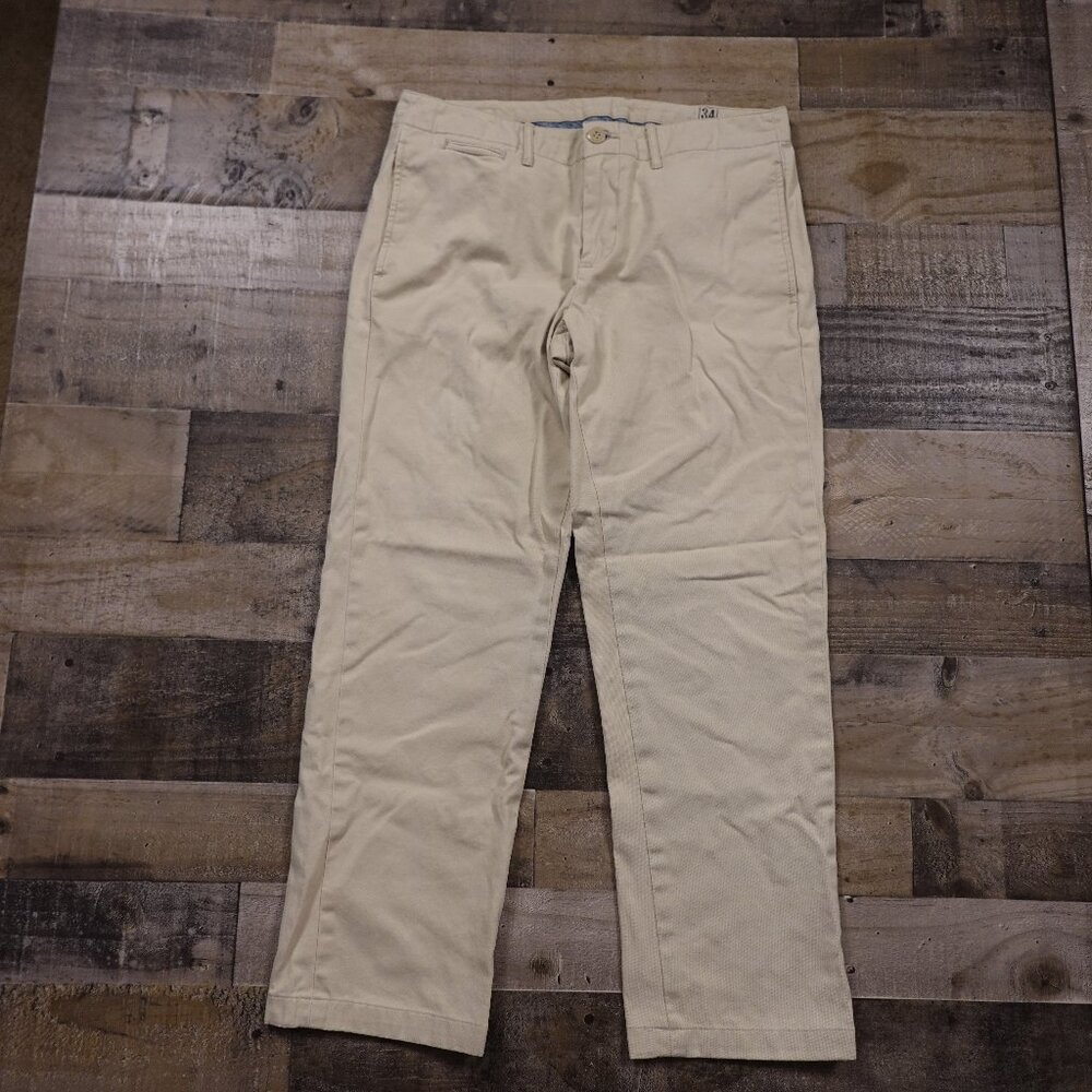 Lucky Brand Chino‎ Pants Men's Size 34 – Khaki Straight Fit, Heritage Style